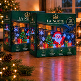Dos cajas La Nocte, 2 kits de luces LED animadas para balcón